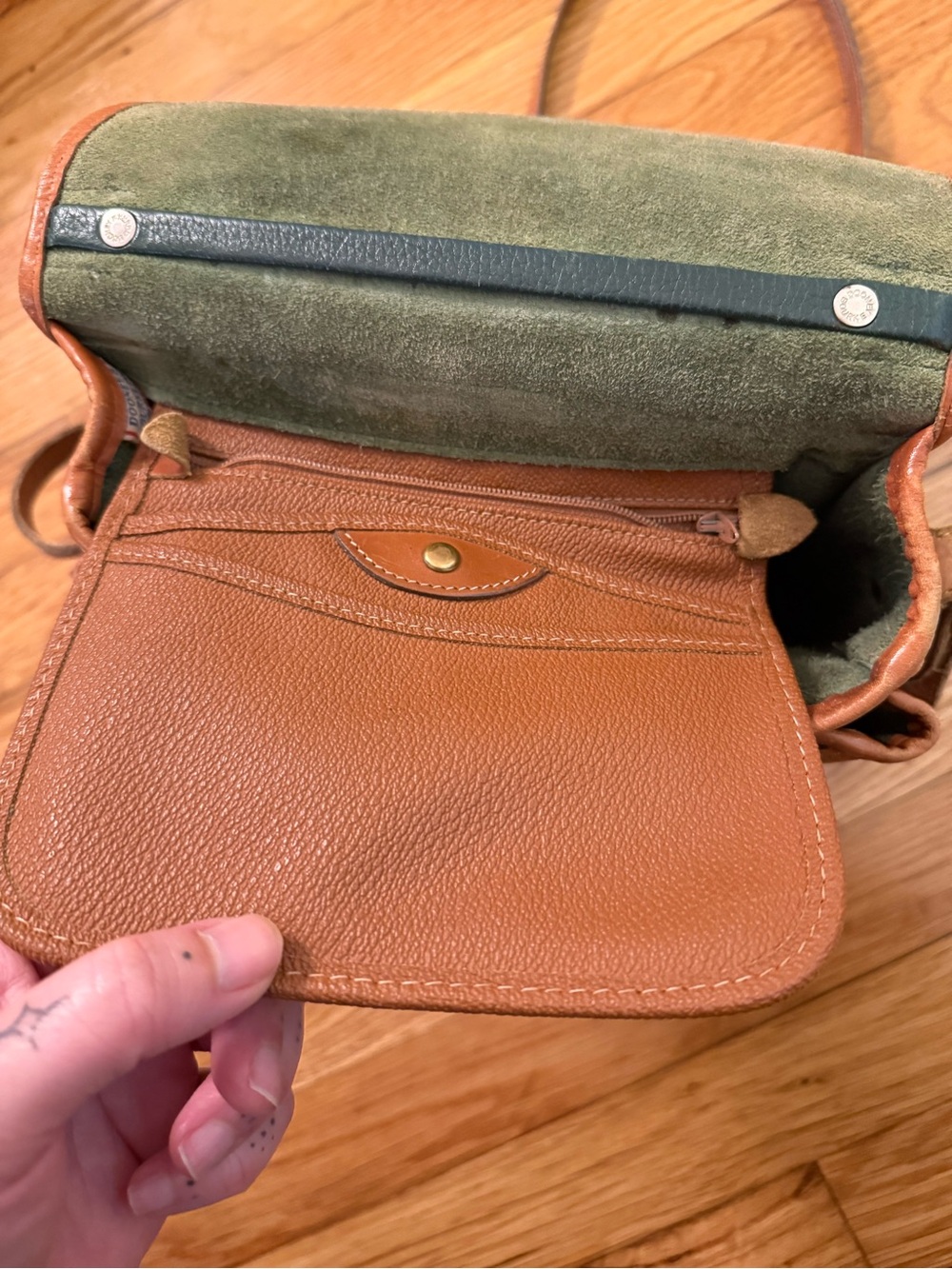 Vintage Dooney & Bourke green bag - Picture 6 of 12